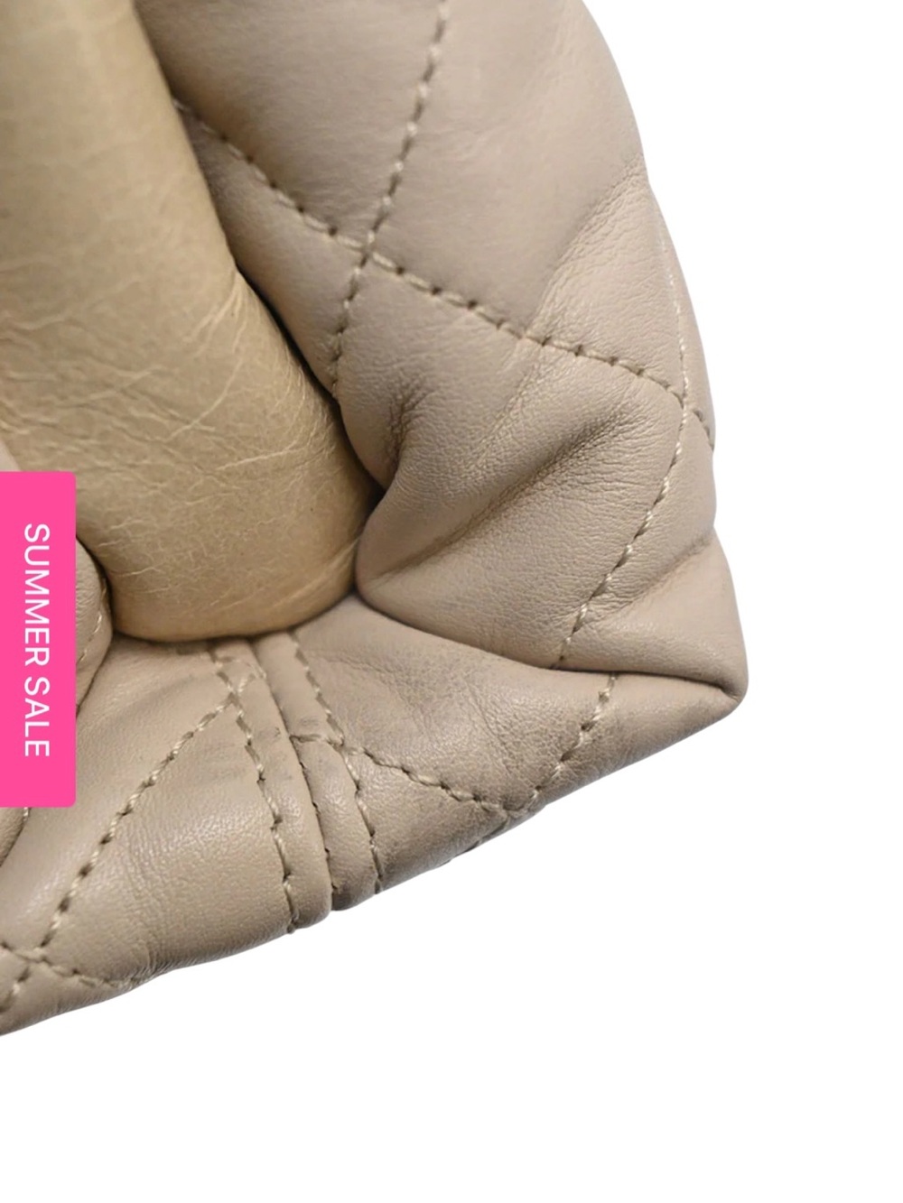 Chanel Soft Elegance Flap Bag Quilted Distressed Calfskin Medium - Picture 7 of 8